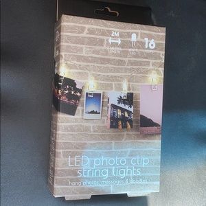 LED Photo Clip String Lights